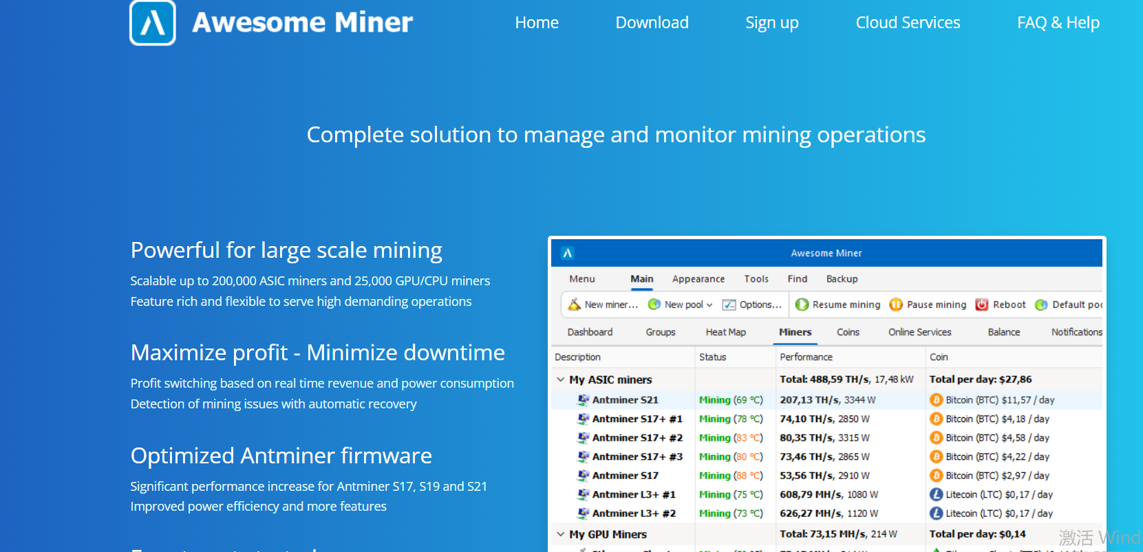 ‌Awesome Miner‌