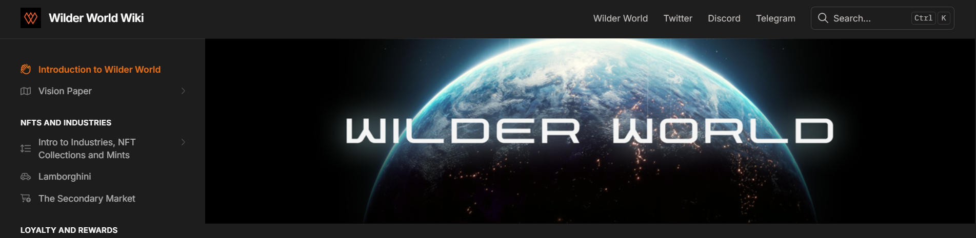 Wilder World Wilder World